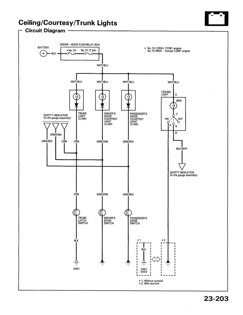 Wiring Diagram Honda Accord 1994