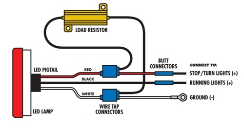 3 Wire Led Tail Light Wiring Diagram from www.hondaaccordforum.com