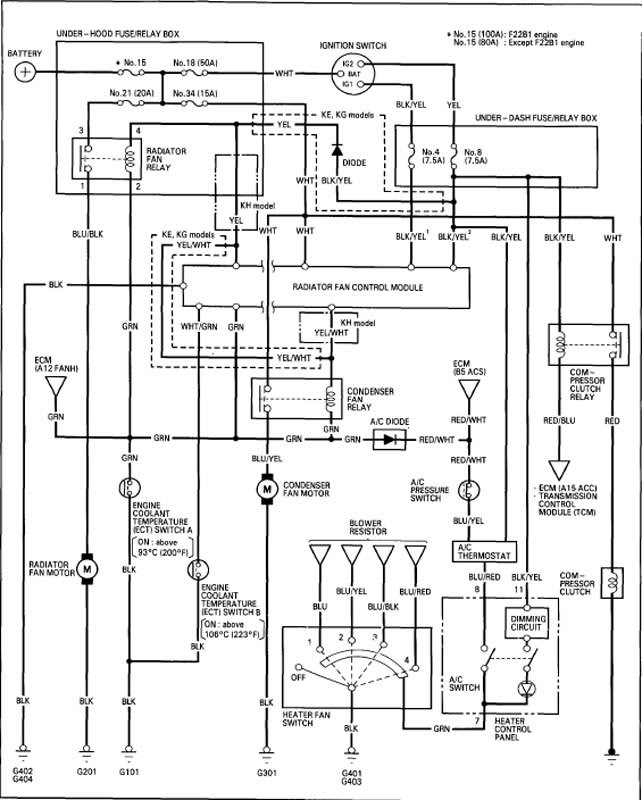 Accord Ex Engine Diagram
