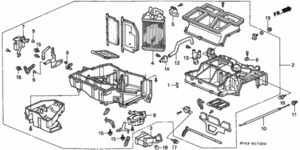 need help w location of ac/heater vent flap?  5th generation-1997-heater-unit.gif