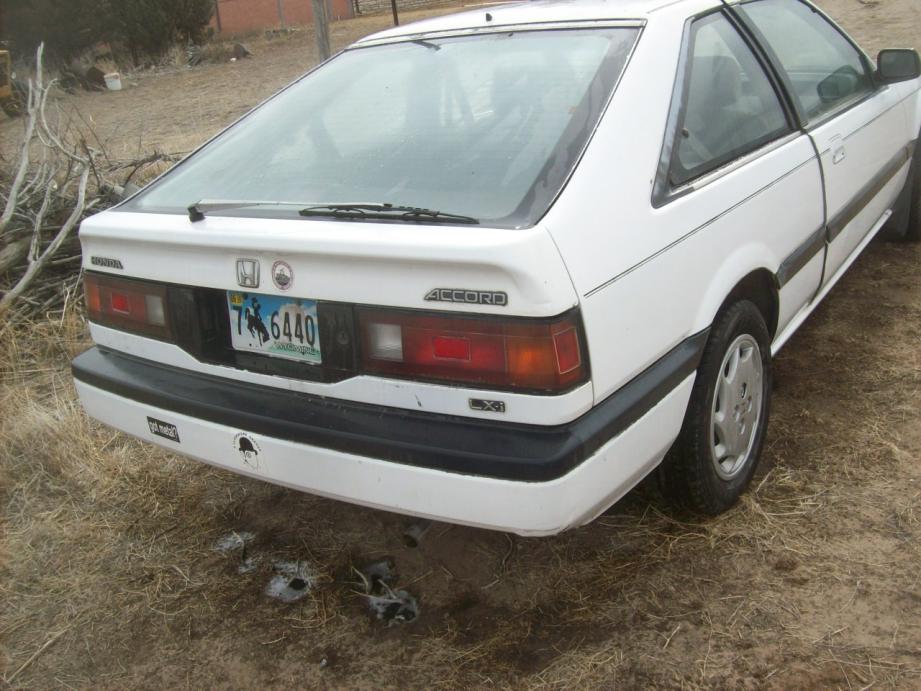1988 honda accord lxi 2 dr hatchback dry western car ...